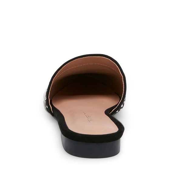 STEVE MADDEN| Tania Black Fabric Studded Mule - Picture 3 of 7
